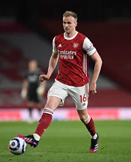 Rob Holding in Action: Arsenal vs. Everton, Premier League 2020-21