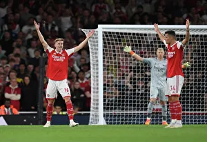 Rob Holding in Action: Arsenal vs. Aston Villa (2022-23 Premier League)