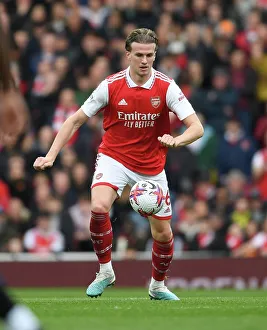 Rob Holding in Action: Arsenal vs. Crystal Palace, Premier League 2022-23