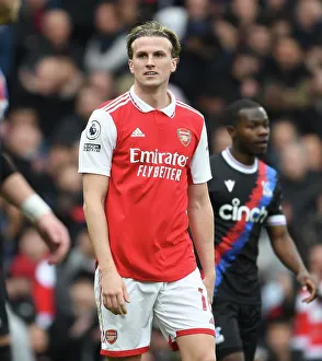 Arsenal V Crystal Palace 2022-23 Prints: Rob Holding in Action: Arsenal vs. Crystal Palace, Premier League 2022-23