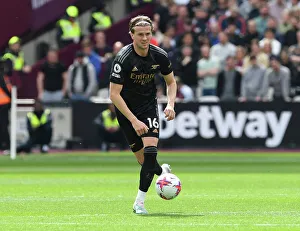 West Ham United V Arsenal 2022-23 Prints: Rob Holding in Action: Arsenal vs. West Ham United, Premier League 2022-23