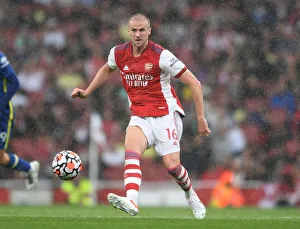 Arsenal V Chelsea 2021-22 Prints: Rob Holding in Action: Arsenal vs Chelsea, Premier League 2021-22