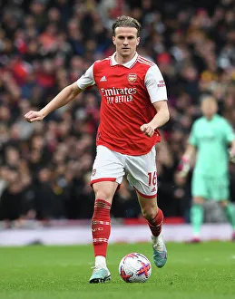 Rob Holding in Action: Arsenal vs Leeds United, Premier League 2022-23