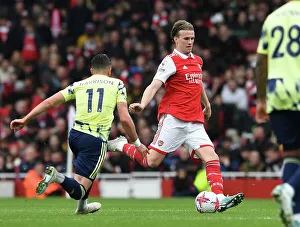 Rob Holding in Action: Arsenal vs Leeds United, Premier League 2022-23
