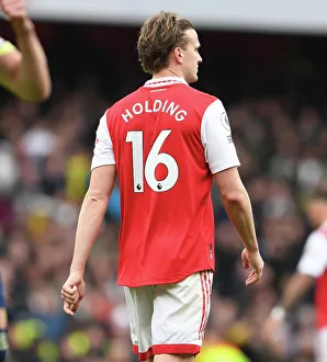 Rob Holding in Action: Arsenal vs Leeds United, Premier League 2022-23