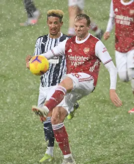 Rob Holding in Action: Arsenal's Defensive Stand at West Bromwich Albion, Premier League 2020-21