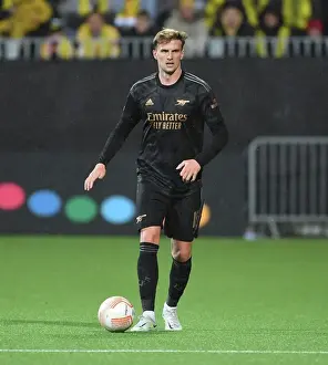 Rob Holding in Action: Arsenal's Europa League Battle at Bodø/Glimt (October 2022)
