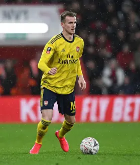 Rob Holding in Action: Arsenal's FA Cup Battle at AFC Bournemouth