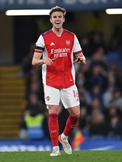Chelsea V Arsenal 2021-22 Prints: Rob Holding in Action: Chelsea vs. Arsenal, Premier League 2021-22
