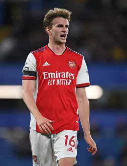Chelsea V Arsenal 2021-22 Prints: Rob Holding in Action: Chelsea vs Arsenal, Premier League 2021-22