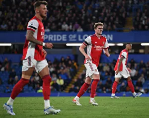 Rob Holding in Action: Chelsea vs Arsenal, Premier League 2021-22