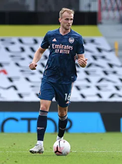 Rob Holding in Action: Fulham vs. Arsenal, Premier League 2020-21