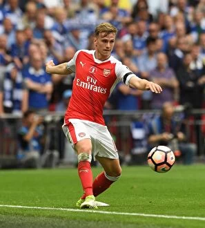 Arsenal v Chelsea - FA Cup Final 2017 Collection: Rob Holding (Arsenal). Arsenal 2: 1 Chelsea. FA Cup Final. Wembley Stadium, 27 / 5 / 17