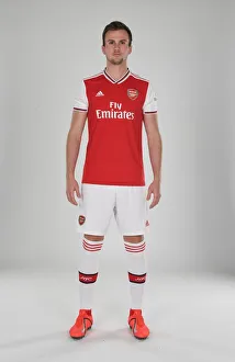 Rob Holding of Arsenal. Arsenal Training Ground
