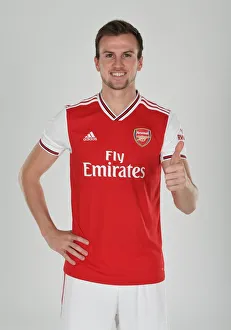Rob Holding of Arsenal. Arsenal Training Ground