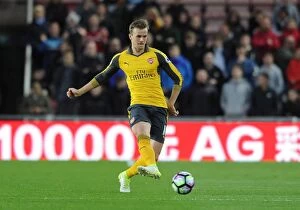 Images Dated 17th April 2017: Rob Holding (Arsenal). Middlesbrough 1: 2 Arsenal. Premier League. The Riverside Stadium