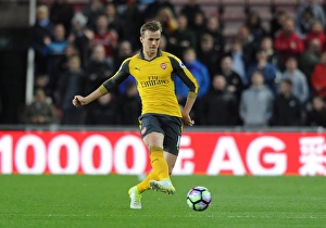 Rob Holding (Arsenal). Middlesbrough 1: 2 Arsenal. Premier League. The Riverside Stadium