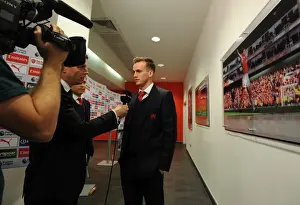 Arsenal V Sunderland 2016-17 Prints: Rob Holding: Arsenal's Focus Ahead of Arsenal v Sunderland (Premier League, 2016-17)