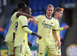 Rob Holding Focuses in Arsenal's Battle at Selhurst Park: Crystal Palace vs Arsenal, Premier League 2020-21