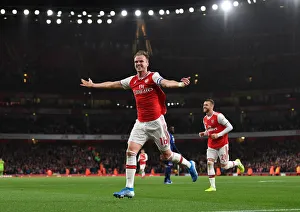 Rob Holding Scores Brace: Arsenal Claims Carabao Cup Victory over Nottingham Forest