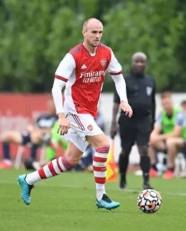 Arsenal V Millwall 2021-22 Prints: Rob Holding Shines: Arsenal's Defender Stands Out in Pre-Season Victory Against Millwall (2021-22)