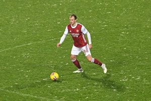Images Dated 3rd January 2021: Rob Holding's Defensive Standout Performance: Arsenal's Battle at West Bromwich Albion