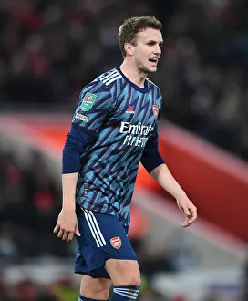 Rob Holding's Defiant Performance: Arsenal vs. Liverpool in Carabao Cup Semi-Final