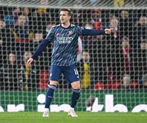 Rob Holding's Unyielding Performance: Arsenal vs. Liverpool Carabao Cup Semi-Final Showdown