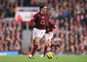 Images Dated 16th February 2006: Robert Pires (Arsenal). Arsenal 1: 1 Bolton Wanderers