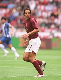 Robert Pires Scores the Winning Goal for Arsenal at the Amsterdam Tournament, 2005