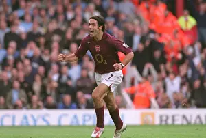 Robert Pires Thrilling Penalty Kick: Arsenal's 1-0 Victory Over Manchester City, FA Premier League, Highbury, London, 2005
