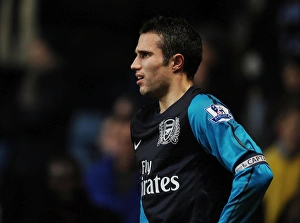 Aston Villa V Arsenal 2011-12 Prints: Robin van Persie in Action: Arsenal vs. Aston Villa, Premier League 2011-12