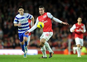 Arsenal V Queens Park Rangers 2011-12 Prints: Robin van Persie in Action: Arsenal vs. Queens Park Rangers (2011-12)