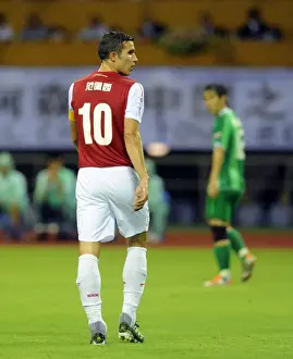 Robin van Persie in Action: Arsenal vs Hangzhou Greentown, China, 2011