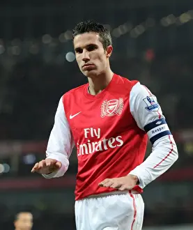 Robin van Persie in Action: Arsenal's Star Strikes FA Cup 2011-12