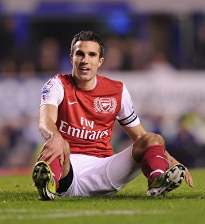 Robin van Persie in Action: Everton vs. Arsenal, Premier League 2011-12