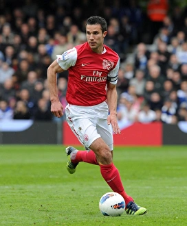 Robin van Persie in Action: Queens Park Rangers vs. Arsenal, Premier League 2011-12