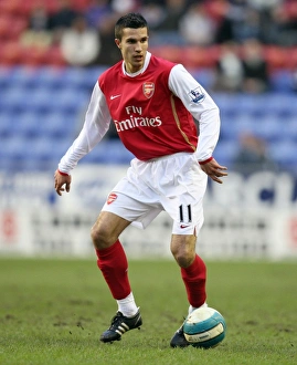 Wigan Athletic v Arsenal 2007-08 Collection: Robin van Persie (Arsenal)