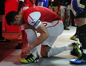 Arsenal v Chelsea 2011-12 Collection: Robin van Persie (Arsenal). Arsenal 0: 0 Chelsea. Barclays Premier League
