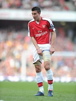 Images Dated 24th April 2010: Robin van Persie (Arsenal). Arsenal 0: 0 Manchester City, FA Barclays Premier League
