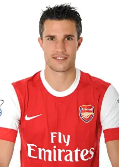 Robin van Persie (Arsenal). Arsenal 1st team Photocall and Membersday. Emirates Stadium