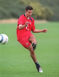 Robin van Persie (Arsenal). Arsenal 1st team Training