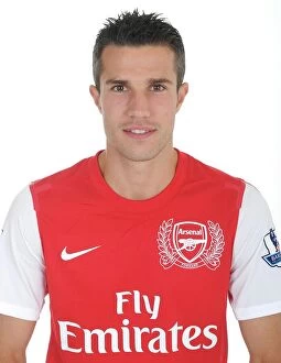 Images Dated 4th August 2011: Robin van Persie (Arsenal). Arsenal Photocall, Emirates Stadium, Arsenal Football Club