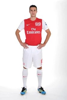 Robin van Persie (Arsenal). Arsenal Photocall, Emirates Stadium, Arsenal Football Club Robin van Persie (Arsenal). Arsenal Photocall, Emirates Stadium, Arsenal Football Club