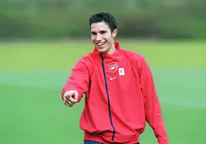 Robin van Persie (Arsenal). Arsenal Training Session