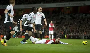Robin van Persie of Arsenal during the Barclays Premier League match between Arsenal