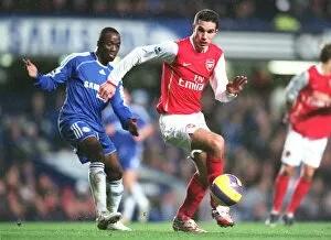 Robin van Persie (Arsenal) Claude Makelele (Chelsea)