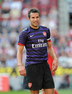 Robin van Persie (Arsenal). Cologne 0: 4 Arsenal. Pre Season Friendly. Rhein Energie Stadium