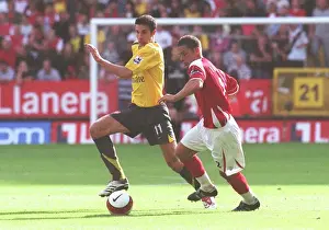 Robin van Persie (Arsenal) Luke Young (Charlton Athletic)