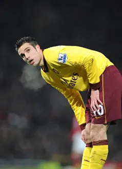 Robin van Persie (Arsenal). Manchester United 1: 0 Arsenal. Barclays Premier League
